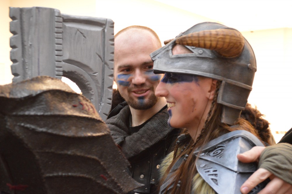 Cosplayeři v Šantovce