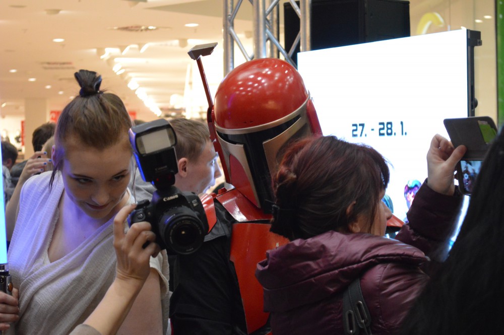 Cosplayeři v Šantovce