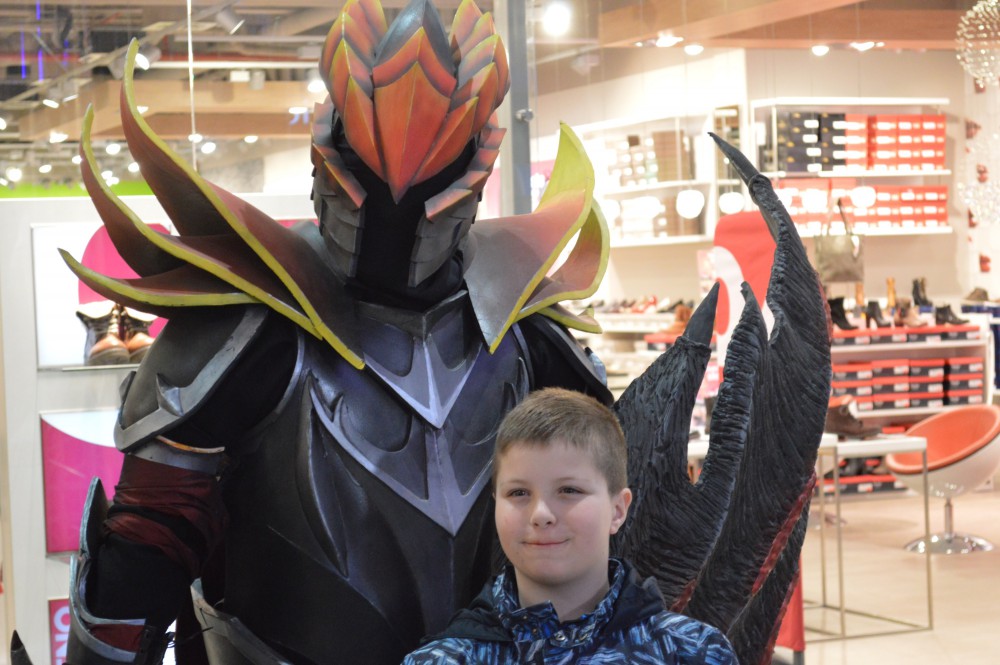 Cosplayeři v Šantovce