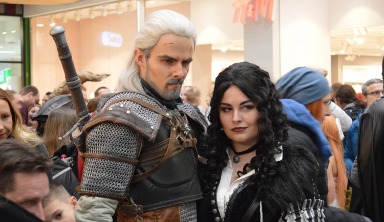 Cosplayeři v Šantovce