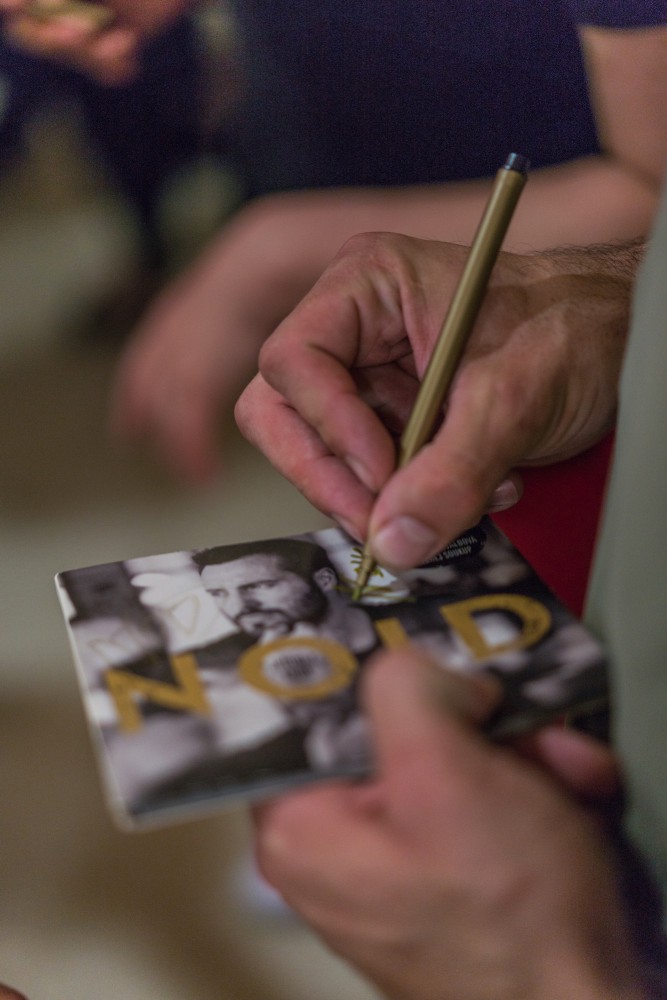 FOTO: Vypracovanější tělo Kino Metropol nezažilo. Publikum tam rozohnil Václav "Noid" Bárta