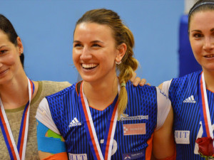 FOTOGALERIE: Prostějovanky jsou podeváté v řadě mistryněmi, bojovnice z Olomouce mají stříbro