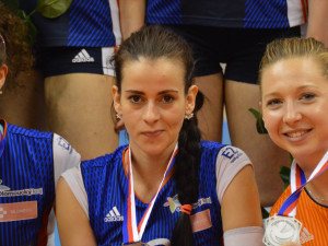 FOTOGALERIE: Prostějovanky jsou podeváté v řadě mistryněmi, bojovnice z Olomouce mají stříbro