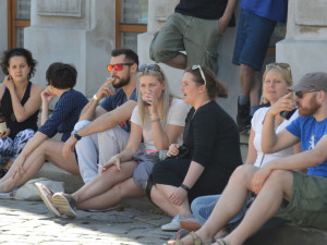 FOTOGALERIE: Prvnotřídní káva za krásného dne. V Olomouci se podruhé konal Den kávy