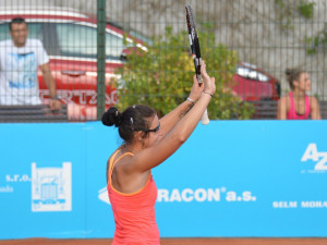 FOTO: Plíškovou potrápila domácí Muchová, ale nakonec postupuje společně s Hradeckou a Allertovou
