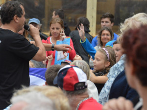 FOTOGALERIE: Dvanáctý ročník Hanácké laťky na Horním náměstí tentokrát Bába nevyhrál