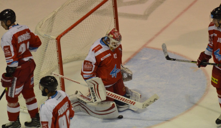 FOTOGALERIE: Mora počtvrté v řadě prohrává na domácím ledě. Tentokrát s Mladou Boleslaví