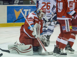 FOTOGALERIE: Mora dostala gól ve své vlastní přesilovce a smolně podlehla doma Vítkovicím 0:1