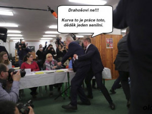 FOTOGALERIE: Zeman a aktivistka. To nejlepší z řádění internetových vtipálků