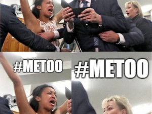 FOTOGALERIE: Zeman a aktivistka. To nejlepší z řádění internetových vtipálků