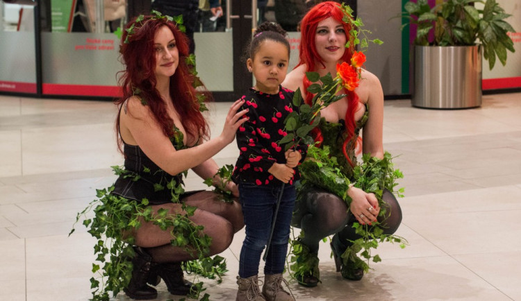 V Šantovce se to hemžilo fanstastickými postavami, už potřetí se tam sešli cosplayeři