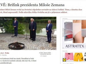 FOTO: Internetové vtípky na prezidentovo veřejné pálení trenýrek