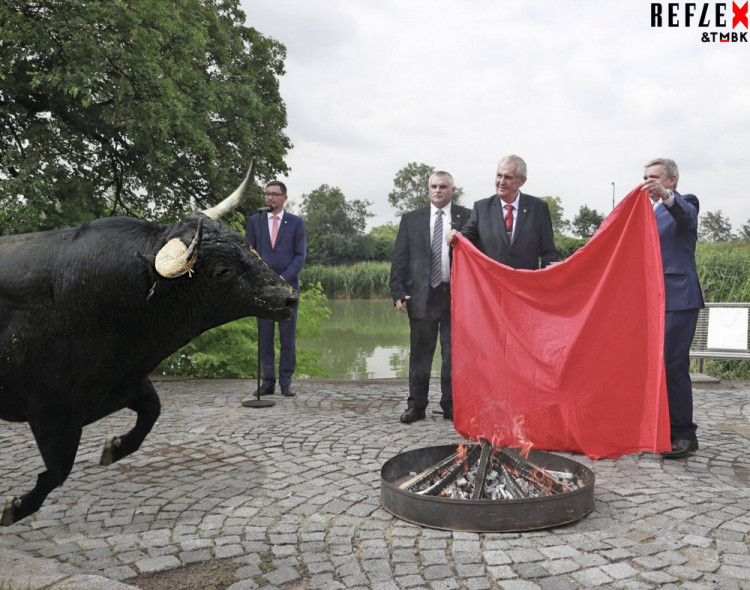 FOTO: Internetové vtípky na prezidentovo veřejné pálení trenýrek