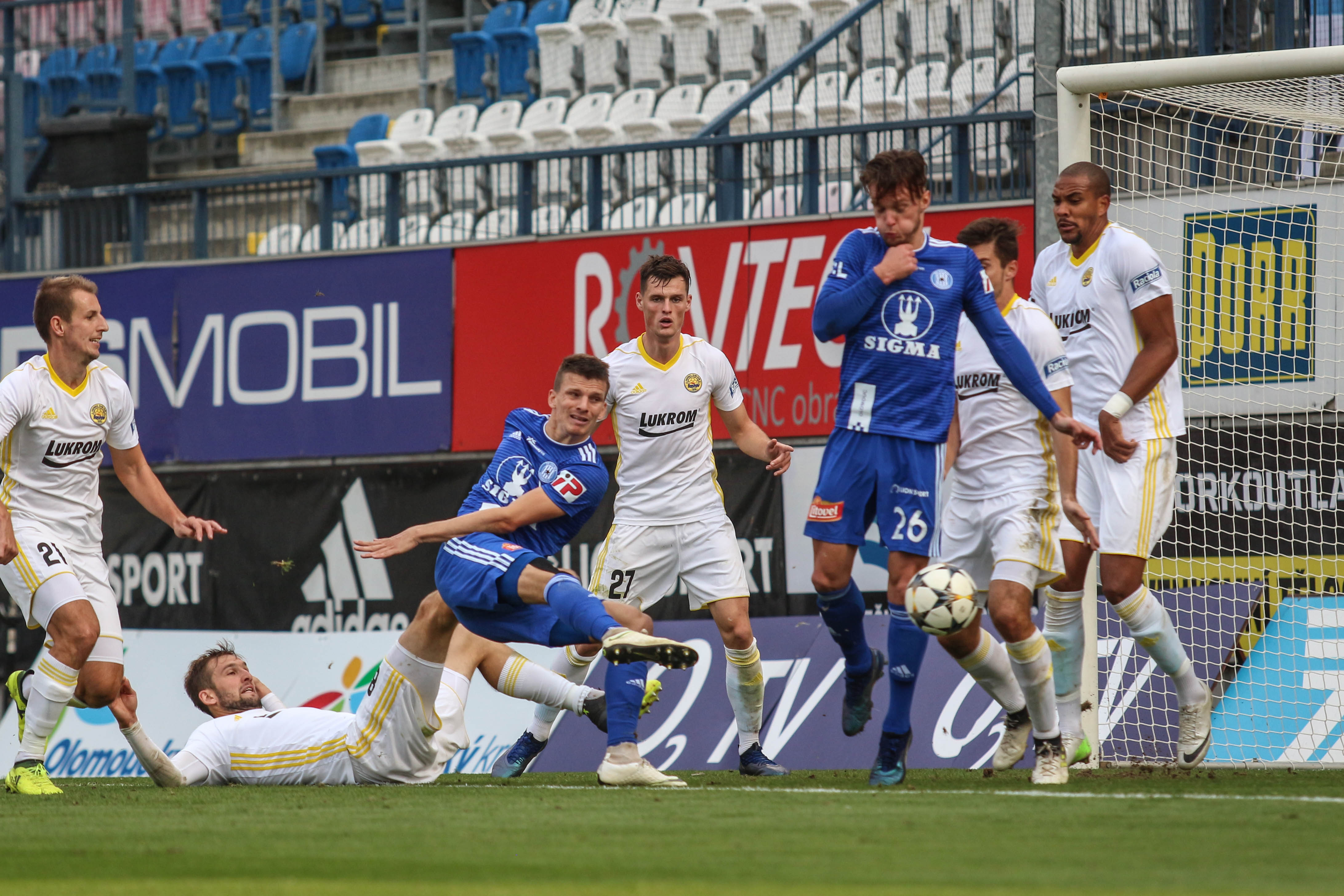 Sigma Zlínu prodloužila sérii bez vítězství, remizovala s ním 1:1