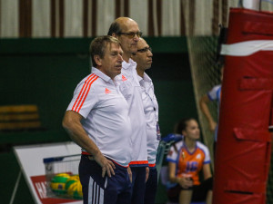 FOTOGALERIE: Dva body. Tolik chybělo olomouckým volejbalistkám k triumfu v Lize mistryň nad Albou Blaj