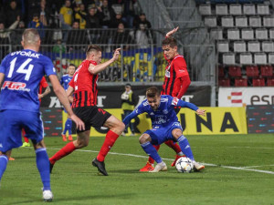 Sigma vydřela s Opavou na domácím hřišti bod, po dvou inkasovaných gólech vyrovnala na 2:2