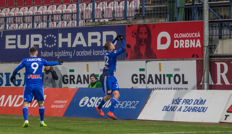 FOTOGALERIE: Sigma padla v prvním zápasu jarní části doma s Jabloncem 1:2