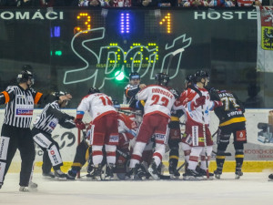 FOTOGALERIE: Moře nepomohly ani dva góly Ostřížka, s Litvínovem padla smolně v prodloužení 4:5