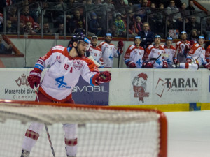 FOTOGALERIE: Indiáni vyhráli v Olomouci druhé utkání 3:2, Kohouti pojedou do Plzně za stavu série 2:2