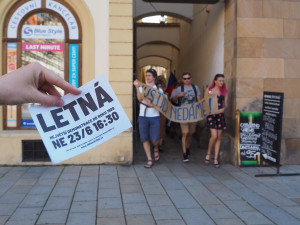 FOTOGALERIE: Na Horní náměstí přišly stovky lidí podpořit nezávilost justice, demonstrovalo se po celé republice