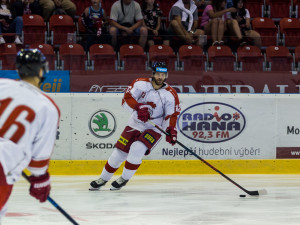 FOTOGALERIE: Olomoučtí hokejisté na úvod přípravy prohráli s kazašským Kokšetau 2:3 po nájezdech