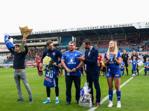 FOTOGALERIE: Sigma si doma poradila s Opavou, góly padaly v druhé půli