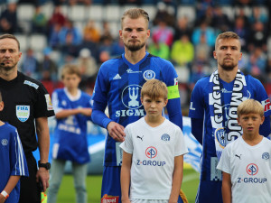 FOTOGALERIE: Sigma nevyužila oslabení Slovácka, které dohrávalo v deseti, remizovala 2:2