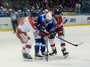 FOTOGALERIE: Mora sice proti Kometě vedla, pak ale třikrát inkasovala