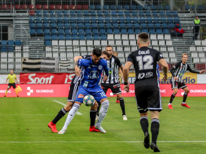 FOTOGALERIE: Sigma doma poprvé prohrála. Hanáky porazili ligoví nováčci z Českých Budějovic