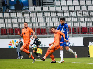 FOTOGALERIE: Mladá Boleslav v Olomouci srovnala během jedné minuty na 2:2