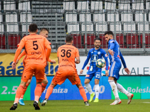 FOTOGALERIE: Mladá Boleslav v Olomouci srovnala během jedné minuty na 2:2