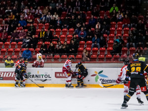 FOTOGALERIE: Hokejisté Olomouce si zajistili konečné sedmé místo v tabulce