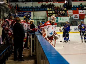 FOTOGALERIE: Hokejisté Olomouce v úvodním zápase předkola nadělili ševcům bůra! Takto vypadal zápas