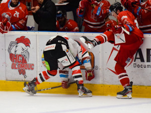 FOTOGALERIE: Hanáci poprvé doma vyhráli! Knotek vstřelil dvě branky