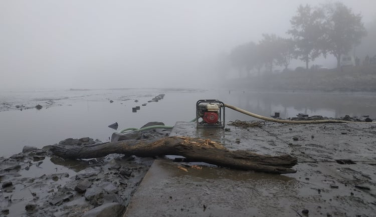 FOTOGALERIE: Výlov Podhradského rybníka