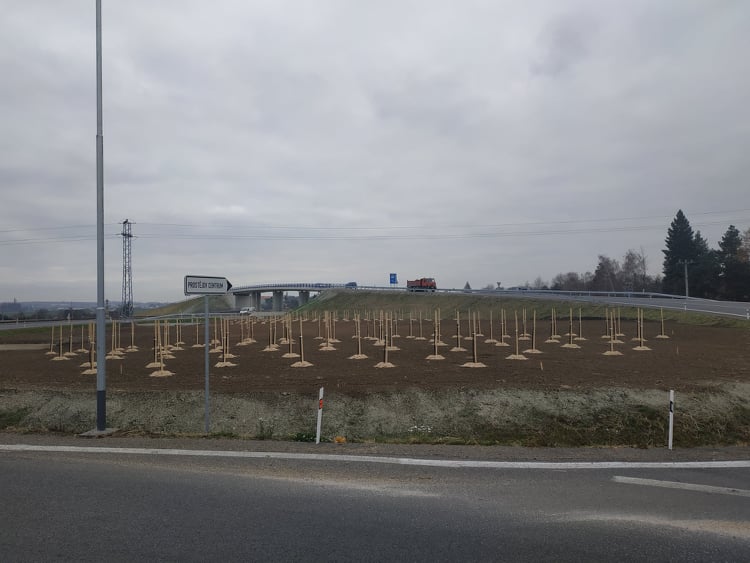 FOTOGALERIE: Severní obchvat Prostějova v provozu