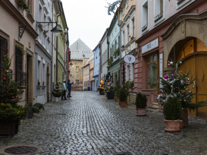 Vánoční ulička v centru