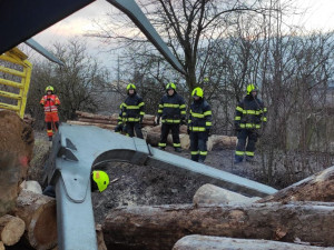 FOTOGALERIE: Srážka dvou nákladních vlaků v Prosenicích