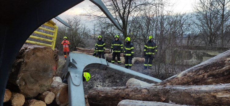 FOTOGALERIE: Srážka dvou nákladních vlaků v Prosenicích