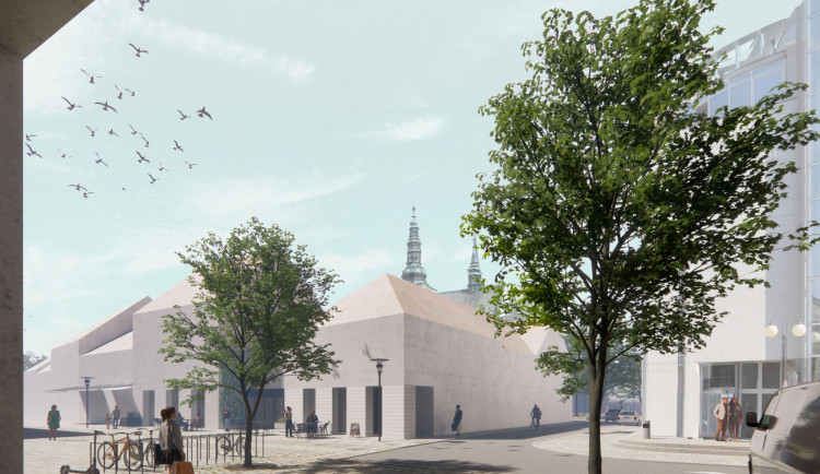 Studie jižního centra Prostějova