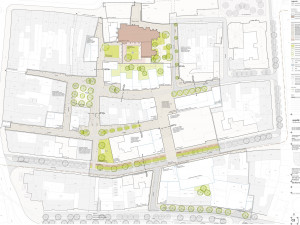 Studie jižního centra Prostějova