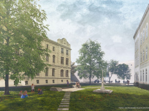 Studie jižního centra Prostějova