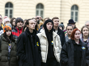 Setkání na podporu Ukrajiny v Olomouci