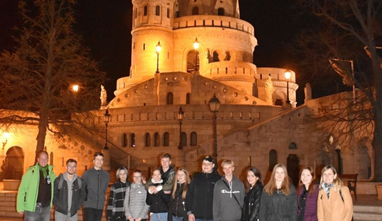 FOTOGALERIE: Studenti Gymnázia Čajkovského navštívili Budapešť