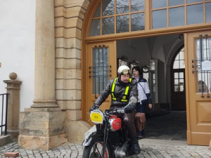 FOTOGALERIE: Jízda veteránů z Přerova na Helfštýn