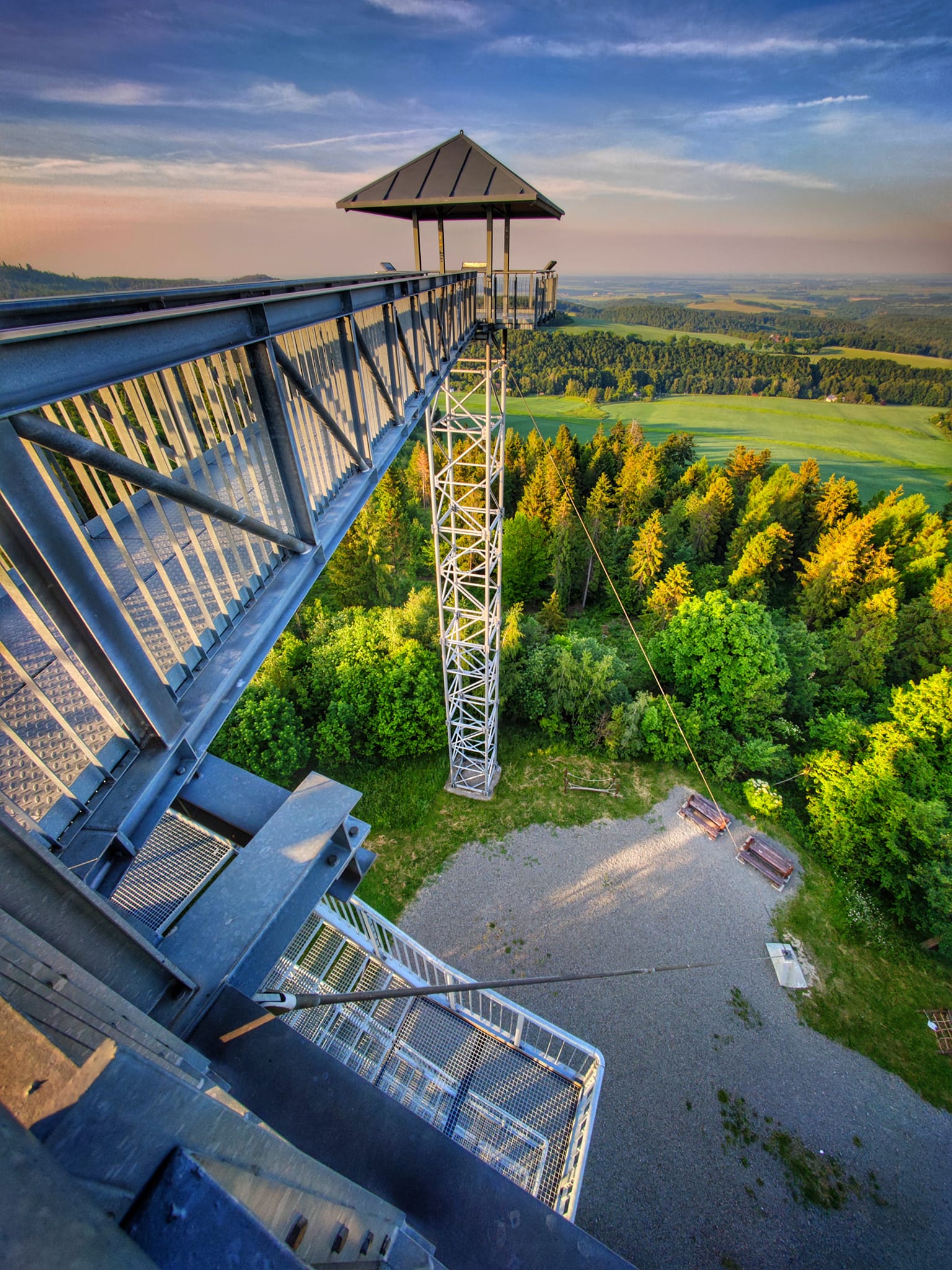 FOTOGALERIE: Rozhledna Hraniční vrch