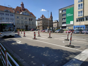 FOTOGALERIE: Opravy důležité Wolkerovy ulice v Prostějově