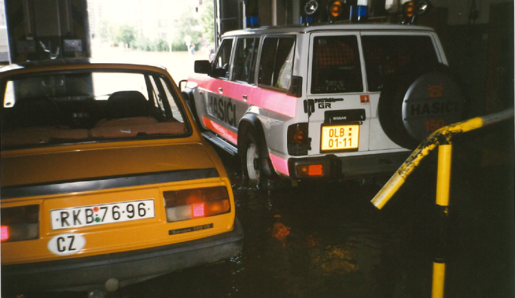 FOTOGALERIE: Povodně v roce 1997 v Olomouci