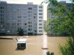 FOTOGALERIE: Povodně v roce 1997 v Olomouci