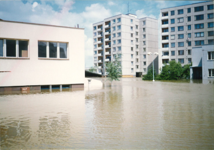 FOTOGALERIE: Povodně v roce 1997 v Olomouci